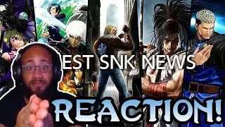 B_Ninja REACTS! | SNK Latest News Trailer (SAMSHO & KOF XIII ROLLBACK, GEONITZ, GAROU 2, CROSSPLAY)