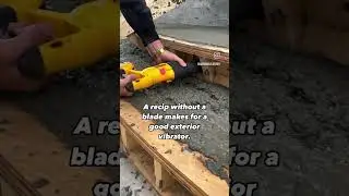 Who else uses a recip for this purpose? #vibrator #concrete #forming #carpentry #tradesmen