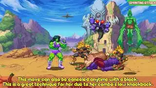 Marvel Cosmic Invasion &bull; She Hulk's Moveset &bull; PS Xbox SW PC