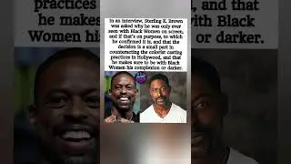 Sterling K. Brown&rsquo;s Powerful Response to Hollywood Colorism#sterlingkbrown #shorts