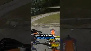 Байкер находит свой украденный мотоцикл