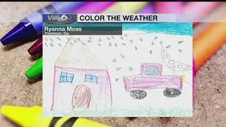 Color the Weather Monday, August 6, 2018