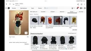 TUTORIAL COMBOM HAIR DI ROBOX HASILNYA BAGUS LOH #roblox #tutorial #COMBOM #HAIR