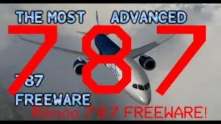FSX! | Testing out the new Rikoooo 787! Takeoff and approach