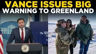 US News LIVE | JD Vance Issues Hardline Ultimatum On Greenland Before Talks | Greenland News LIVE