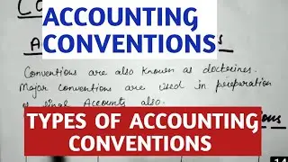 Accounting Conventions | Accounting Conventions In Hindi