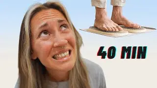 Standing On Nails For 40 Minutes! My Sadhu Board Therapy Experience