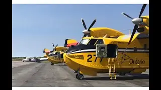 Ontario Fire Season 2021 Air Attack