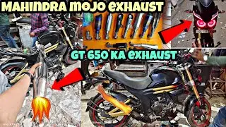 Mahindra mojo dual exhaust sound | Mahindra mojo modification accessories