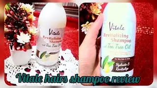 Vitale revitalizing shampoo with tea tree oil review..❤️