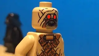 Tusken Raider VS Darth Vader - Lego Star Wars Stop Motion