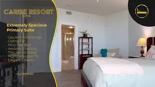 Luxurious Caribe D714 3 Bedroom Gulf View Condo
