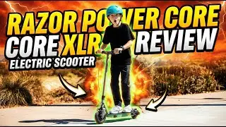 Обзор электросамоката Razor Power Core XLR | Лучший электросамокат для детей и подростков | Отвле...