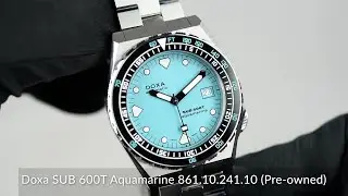 Doxa SUB 600T Aquamarine 861.10.241.10 (Pre-owned)