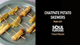Chatpate Potato Skewers with Soul Flavours Chaat Masala