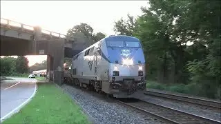 Amtrak 03G Clears Belt Line Diamond w/ Horn Salutes