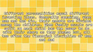 Generational Wealth - 3 Tips To Create, Build, And Protect Your Family's Generational Wealth
