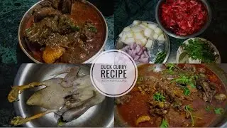 Duck curry with Ash Gourd | Duck curry Assamese traditional duck curry recipe!