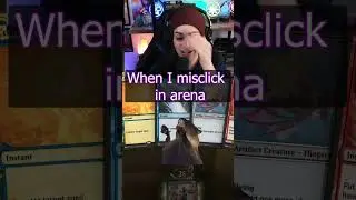 😵😵 When I Misclick 😵😵#magicthegathering #magicarena #meme