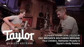Zac Brown's Southern Ground Studios | Summer NAMM 2018 | Vlog #1
