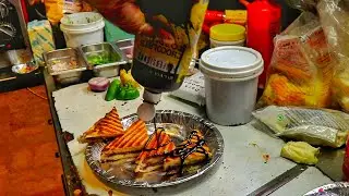 Ahmedabad's Most Yummy Chocolate Sandwich | Shakti Sandwich Shop | Indian Street Food