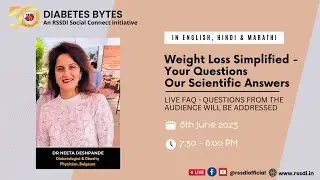 Diabetes Bytes: weight Loss Simplified - Your Questions Our Scientific Answers