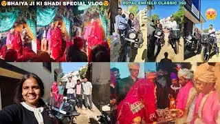 Bhaiya Ji Ki Shadi Special Vlog 😍 R15M × Classic 350 || yamaha r15 | viral vlog | vlog video | vlog🥰