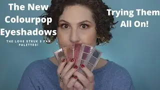 Colourpop's New 5 Pan Palettes - Trying on All 5 - First Impression
