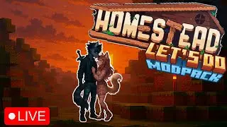 Minecraft Homestead Modpack Livestream | Cozy Survival & Exploration