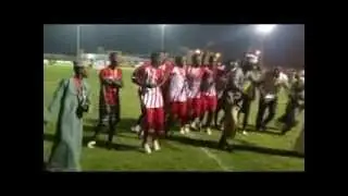 إحتفالات فريق الطريف الرياضي بالفوز ببطولة الأولومبي