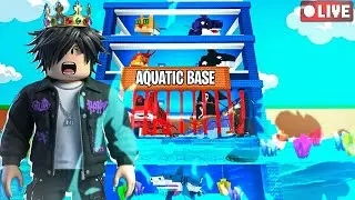 🔴Helping SUBSCRIBERS To Get AQUATIC BASE in Steal a Brainrot Roblox #roblox