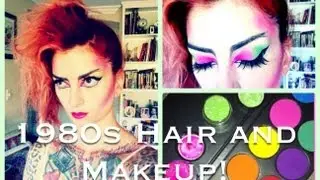 1980s Punk Hair & Makeup Halloween Tutorial by CHERRY DOLLFACE