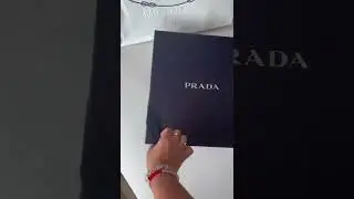 She&rsquo;s my new baby :-) #prada #luxurydesigner #designerbagunboxing #designerunboxing #whatsinmybag