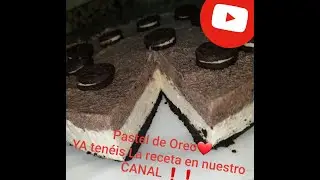 Como hacer Pastel de OREO sin horno FACIL Y RAPIDO
