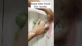 Keep Limes 😊 Fresh for Months #shorts