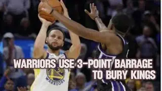 NBA Preseason: Warriors use 3-point barrage to bury Kings