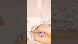 king tiger,tiger national animal #painting #art#short, howtodraw tiger