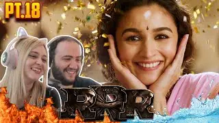 RRR Final Scene Reaction | Sholay Song Reaction | RRR Movie Reaction 18 | RRR | Producer Reacts