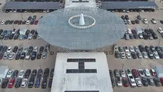 New solar canopy provides power for Hobby Airport and covered parking for passengers