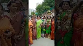 Chitrapuri Hills bonalu 2023/ Hyderabad bonalu/Manikonda/#youtubeshorts #bonalu