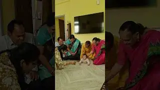 Atharva's 🍛🍚 Annaprasannam ceremony #viral #love #shortvideo #shorts #grandparent #crawl #baby #cute