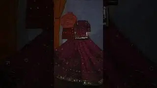 Rajputi Poshak#handwork#fabricpainting#rajasthani#rajasthani#royal#wedding#weddingdress#youtube#gift