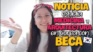 Beca para estudiar MEDICINA y ARQUITECTURA en COREA DEL SUR 🇰🇷🤓💕 universidades disponibles