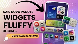 SAIU OFICIAL! Fluffy Widgets chegou com V&Aacute;RIOS widgets INSANOS pro seu Android! 😱📱