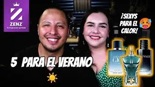 TOP 5 PERFUMES MASCULINOS PARA VERANO DE ZENZ 😎