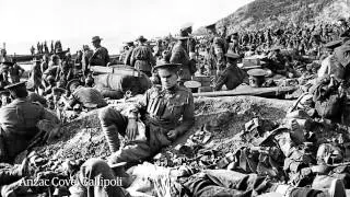 Widow's husband, father and uncle were Anzacs in first world war - video