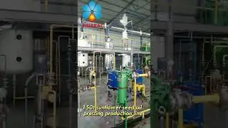 🌿🌻150TPD Sunflower Seed Oil Pressing Line|Huatai Oil Machinery