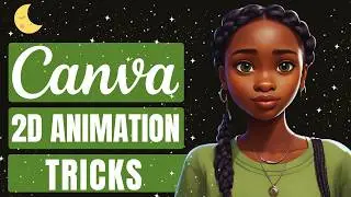 How to HACK 2D Animation on Canva🔥 - 5 Steps - Free Template