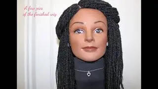 Crochet lace wig with Freetress sista twist