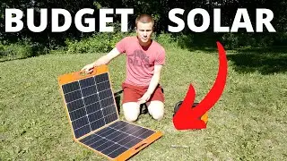 This 100w Budget Solar Panel is Actually Amazing! - Lu